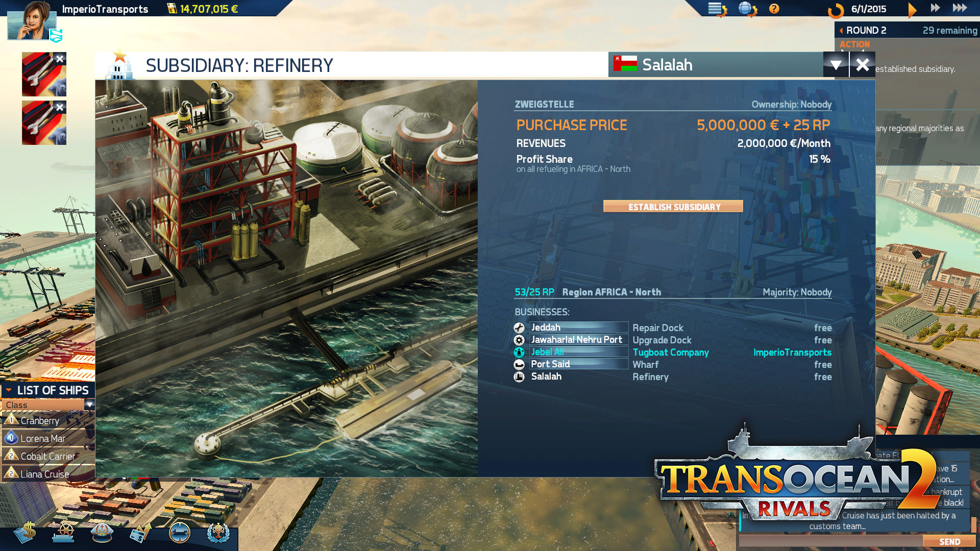 TransOcean 2: Rivals - Screenshot 06
